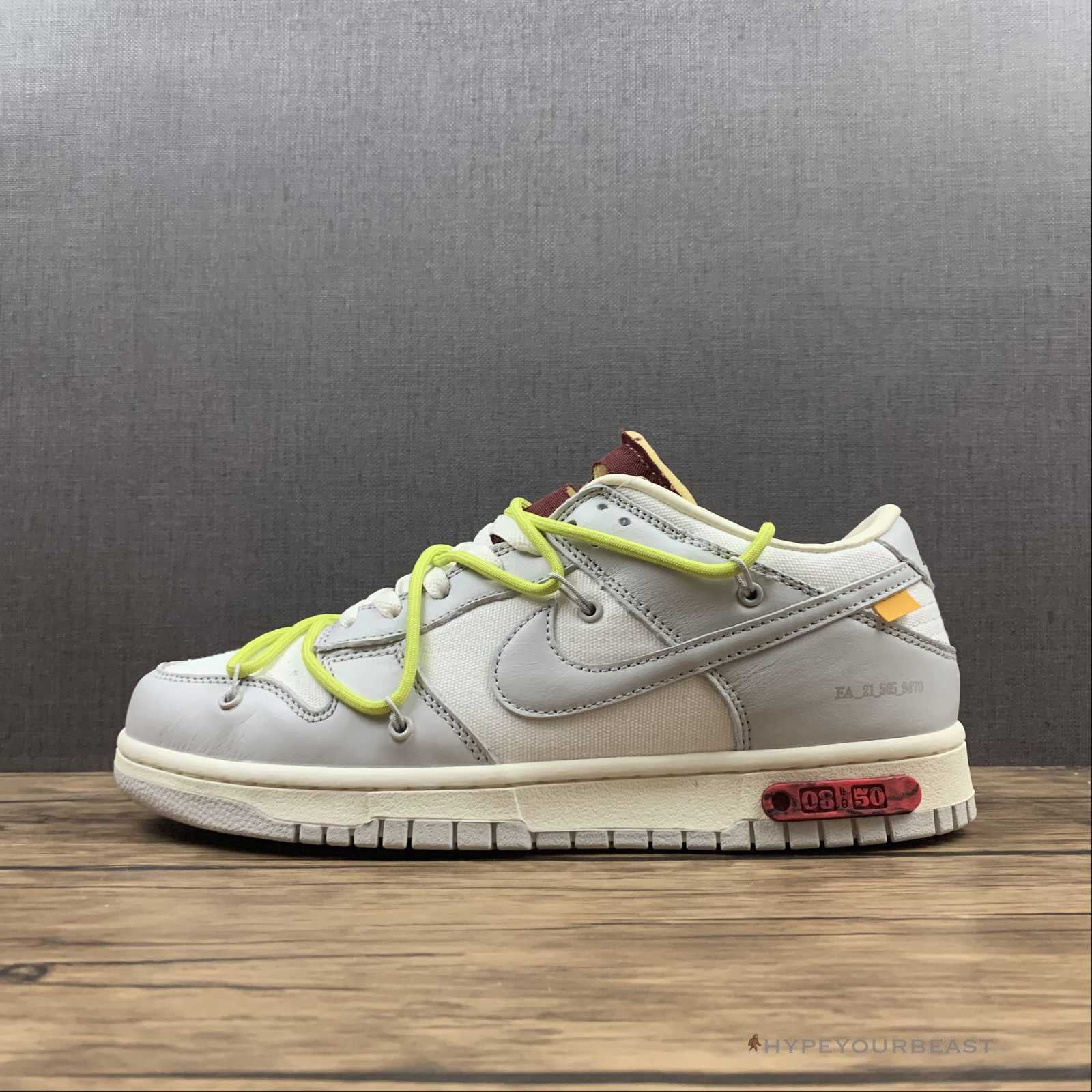 Off White X Nike Dunk Low  'Dear Summer - The 08/50'