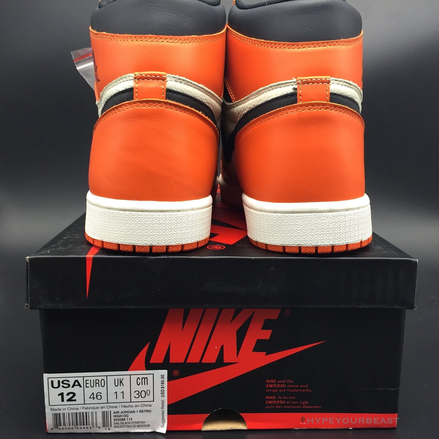 Air Jordan 1 Retro High OG 'Reverse Shattered Backboard'